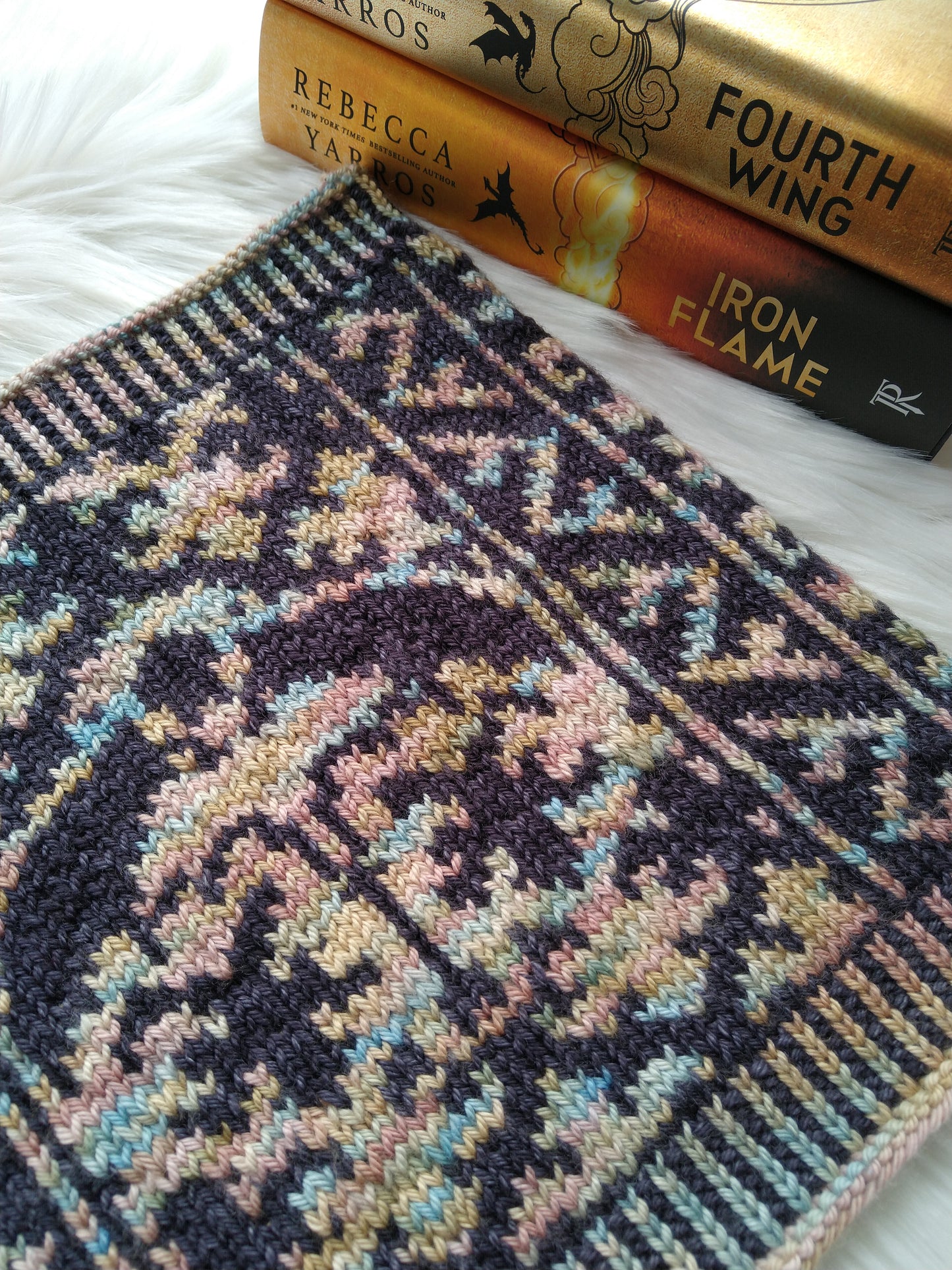 Death Wing Cowl Knitting Pattern